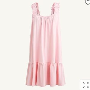 J. Crew XXS Pink Cotton Swing Dress